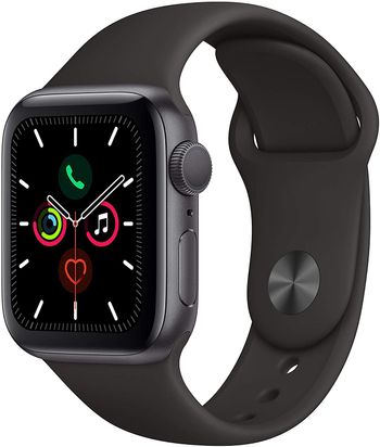 Apple Watch Series 5 (40mm, GPS + Cellular ) Space Gray Aluminum Case with with